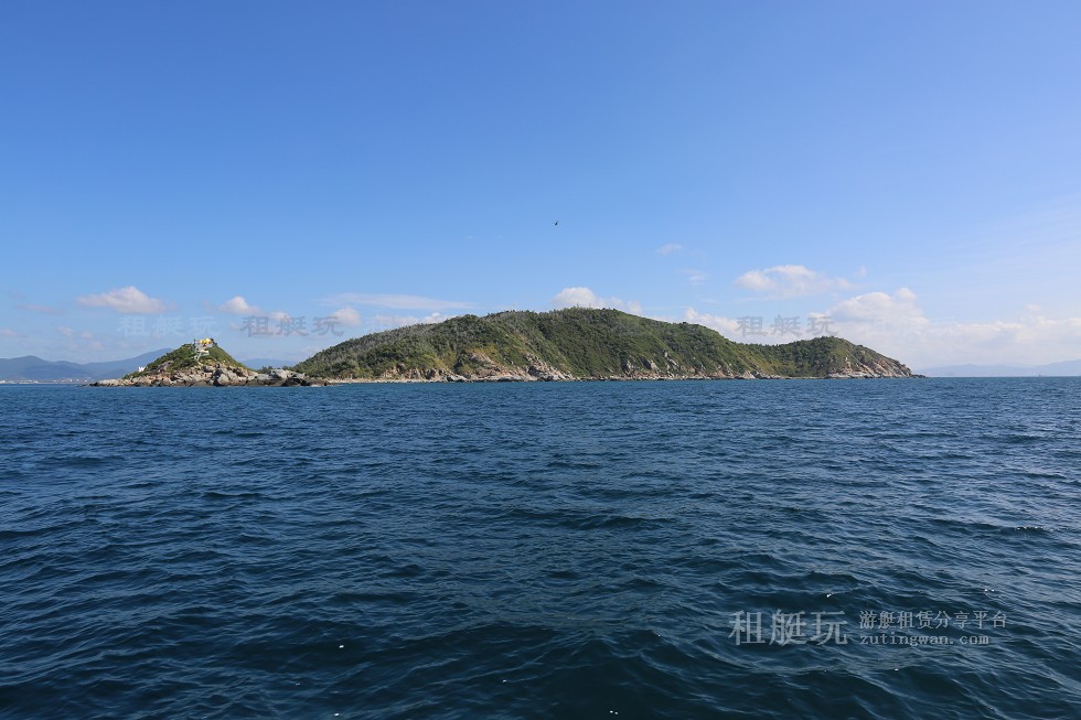 三亞旅游游艇租賃，三亞港至西島航線