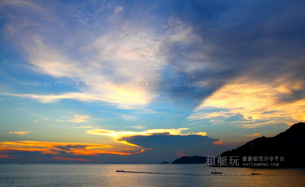 珠海揚名游艇碼頭→東澳島→珠海揚名游艇碼頭