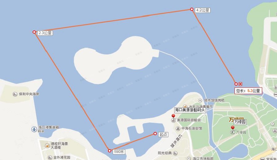 海口美源游艇碼頭→萬綠園001.jpg